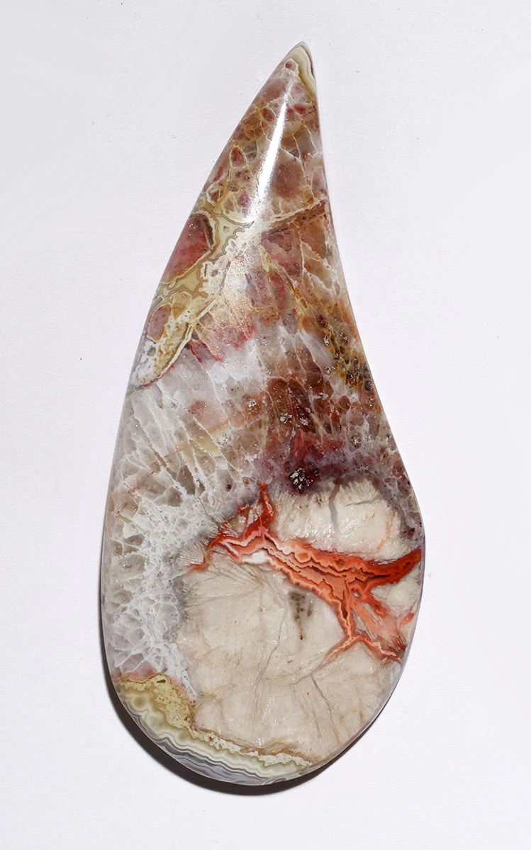 LARGE CRAZY LACE AGATE CABOCHON GEMSTONE  *G45