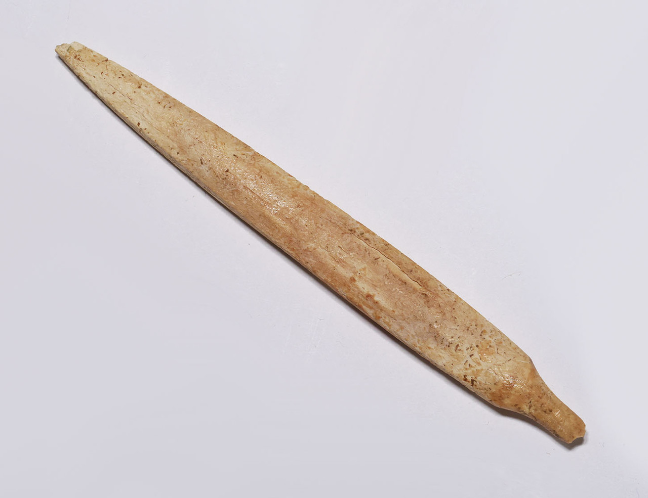 LARGEST RARE ANCIENT SARMATIAN BONE ARROWHEAD FROM AN EASTERN SCYTHIAN NOMAD HORSEBACK WARRIOR  *LUR487
