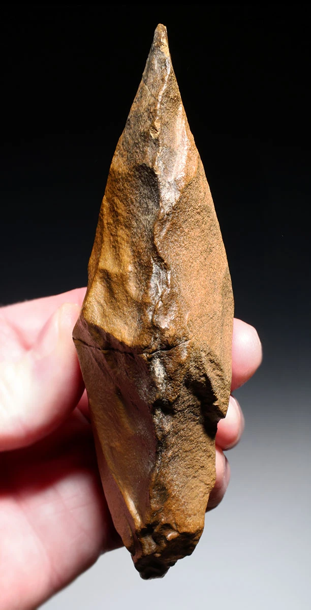 FINEST LARGE STONE CELT WAR AXE FROM THE CAPSIAN AFRICAN NEOLITHIC CULTURE  *CAP497