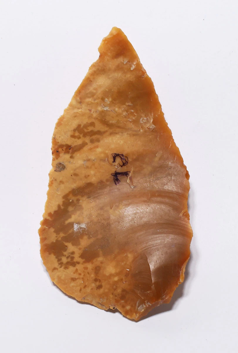 CRO-MAGNON UPPER PALEOLITHIC MAGDALENIAN RETOUCHED POINT FROM FRANCE  *M563