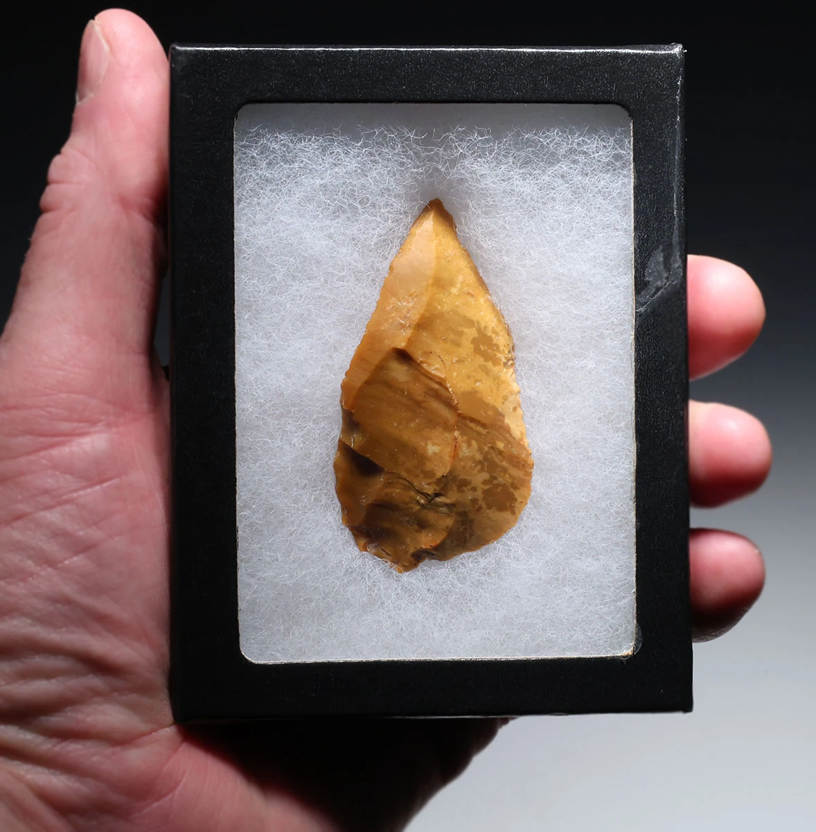 CRO-MAGNON UPPER PALEOLITHIC MAGDALENIAN RETOUCHED POINT FROM FRANCE  *M563