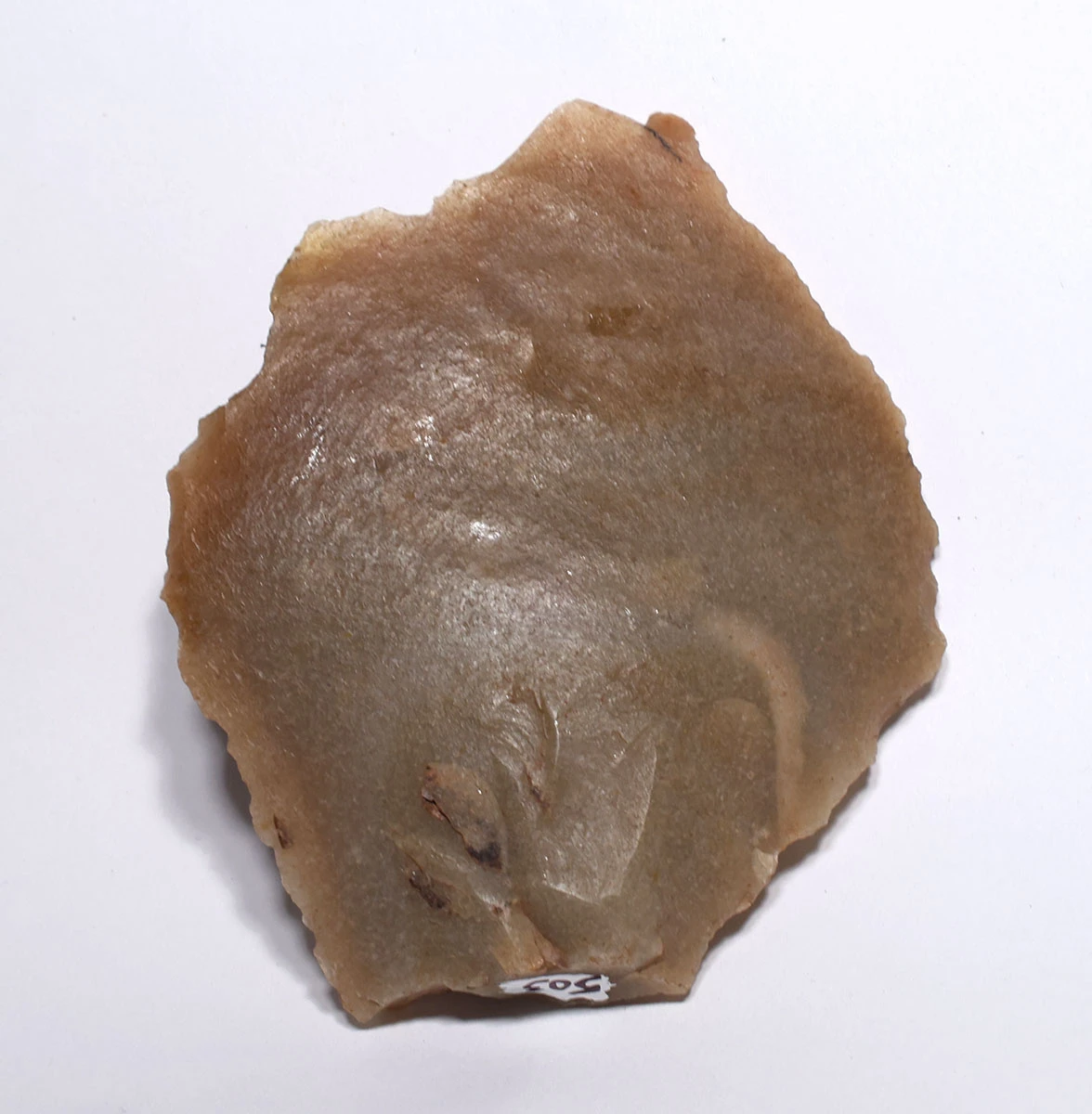 LARGE NEANDERTHAL MOUSTERIAN FLINT FLAKE MULTI-PURPOSE TOOL FROM FONTMAURE FRANCE  *M565