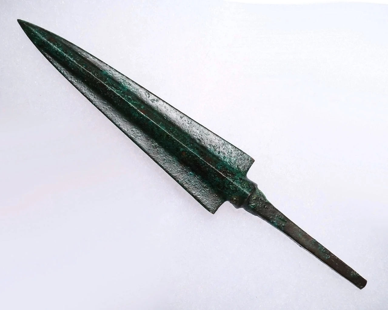 FINEST LURISTAN ANCIENT BRONZE ARMOR-PIERCING JAVELIN SPEARHEAD  *LUR491