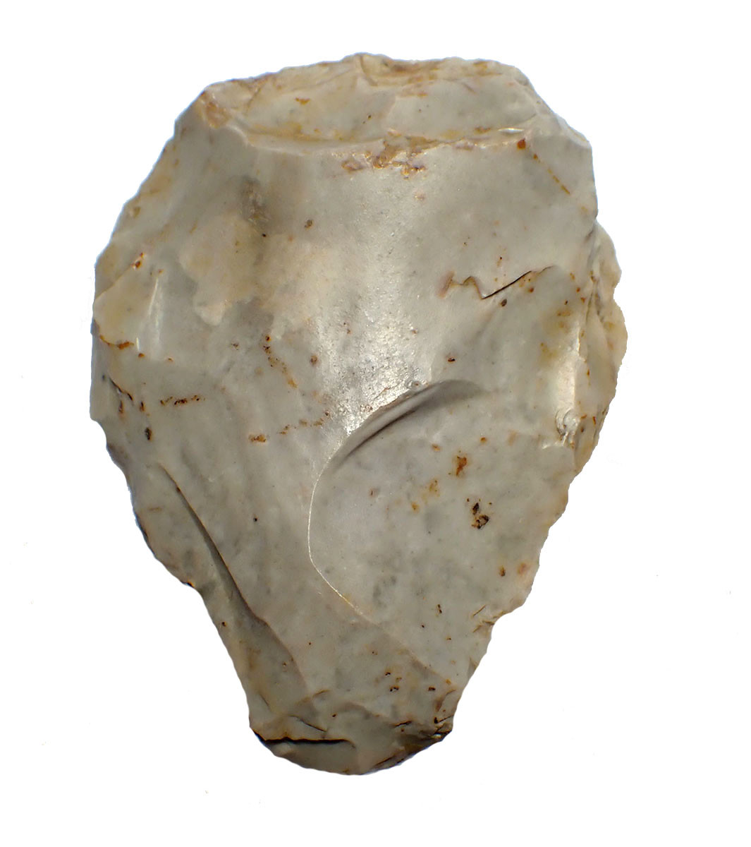 EXCEPTIONAL NEANDERTHAL MOUSTERIAN FLINT BIFACE HAND AXE FROM NORMANDY FRANCE  *M523