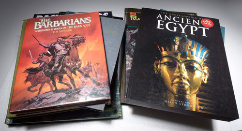 NINE USED BOOKS ON ANCIENT HISTORY INCLUDING ANCIENT WARRIORS AND EGYPT  *BK5 NINE USED BOOKS ON ANCIENT HISTORY INCLUDING ANCIENT WARRIORS AND EGYPT  *BK5