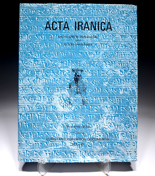 ACTA IRANICA LURISTAN EXCAVATIONS DOCUMENTS VOLUME III BOOK  *BK48