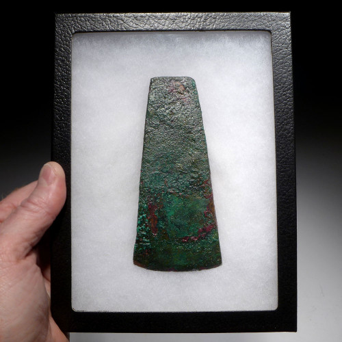 ANCIENT NEAR EASTERN BRONZE AXE BLADE OLDEST BRONZE AGE AXE TYPE  *LUR149