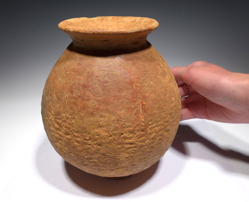 AFRICAN NEOLITHIC ANCIENT FLARED RIM CERAMIC POT FROM THE WEST SAHEL  *PCAP02