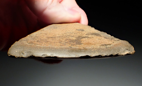 EXTREMELY RARE DIGGING STONE HOE ADZE AXE FOR FARMING FROM THE WEST AFRICAN SAHEL NEOLITHIC  *CAP440