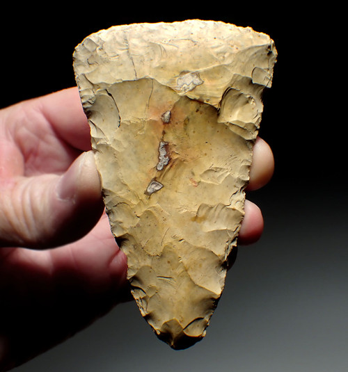 MUSEUM-CLASS MAYAN COMPLETE ORIGINAL CEREMONIAL FLAKED STONE WAR AXE HOARD OFFERING SET  *PC622