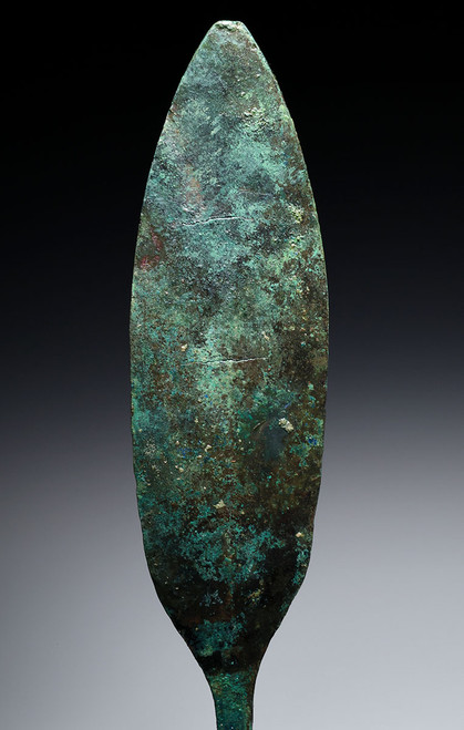 ANCIENT NEAR EAST LURISTAN BRONZE DAGGER KNIFE  *LUR449