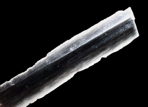 UNBROKEN AZTEC PRE-COLUMBIAN OBSIDIAN PRISMATIC BLADE FOR RITUAL BLOOD-LETTING SACRIFICE  *PC681