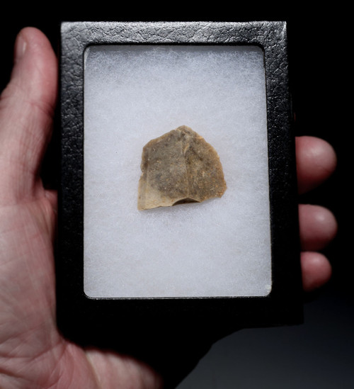 NEANDERTHAL MOUSTERIAN BLADE KNIFE FLINT FLAKE TOOL FROM THE FRENCH ALPS OF LA FAURIE FRANCE  *M552