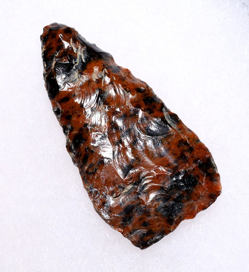 ONLY ONE OF THE COLLECTION NAZCA HEADHUNTER PRE-COLUMBIAN MAHOGANY RED OBSIDIAN ATLATL ARROWHEAD DART FROM THE MAKERS OF THE MYSTERIOUS NAZCA LINES  *PC701