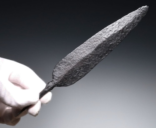 ANCIENT UMAYYAD DYNASTY EARLY ISLAMIC IRON CAVALRY THROWING JAVELIN SPEAR HEAD FROM THE ENEMY OF THE BYZANTINE ROMAN EMPIRE  *LUR475