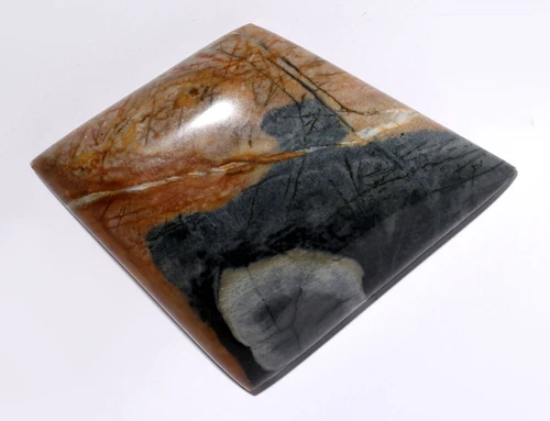 LARGE PICASSO MARBLE (JASPER) CABOCHON GEMSTONE  *G14