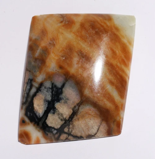 LARGE PICASSO MARBLE (JASPER) CABOCHON GEMSTONE  *G12