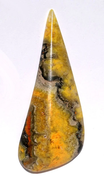 EXCEPTIONAL BUMBLEBEE JASPER CABOCHON GEMSTONE  *G35
