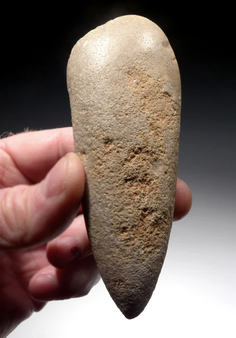 GROUND STONE CELT WAR AXE OF THE CAPSIAN AFRICAN NEOLITHIC  *CAP364