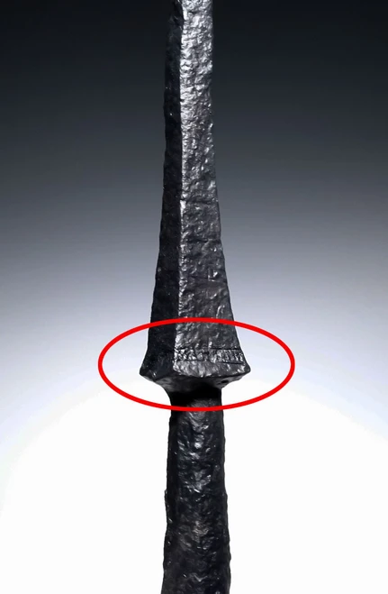 ANCIENT OTTOMAN CAVALRY ARMOR-PIERCING JAVELIN SPEARHEAD FROM THE BYZANTINE ROMAN CONFLICT  *R373
