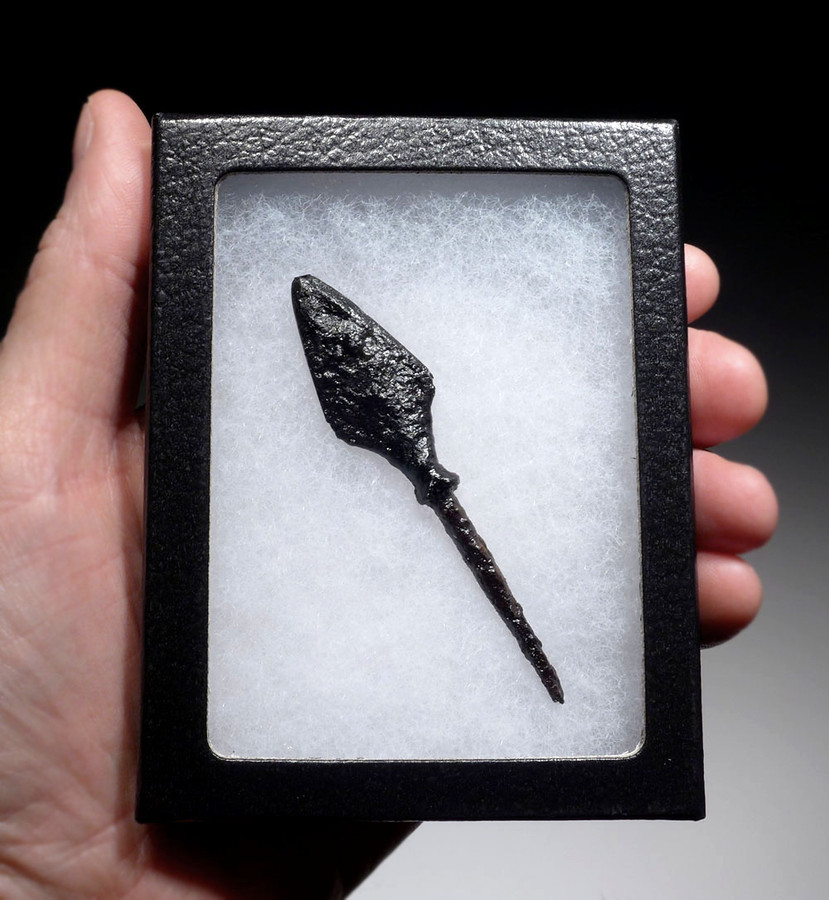 ANCIENT ROMAN BYZANTINE LINE ARCHER WEIGHTED ARROWHEAD