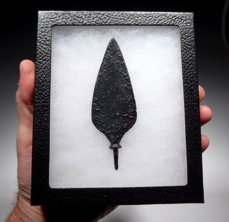 HUGE ANCIENT BYZANTINE ROMAN IRON BROADHEAD ARROWHEAD FOR ATTACKING ...