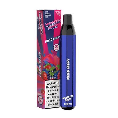 Monster Bars | Disposable Vape Pen By Jam Monster | 2500 Puffs | 5% Monster Bars | Disposable Vape Pen By Jam Monster | 2500 Puffs | 5%