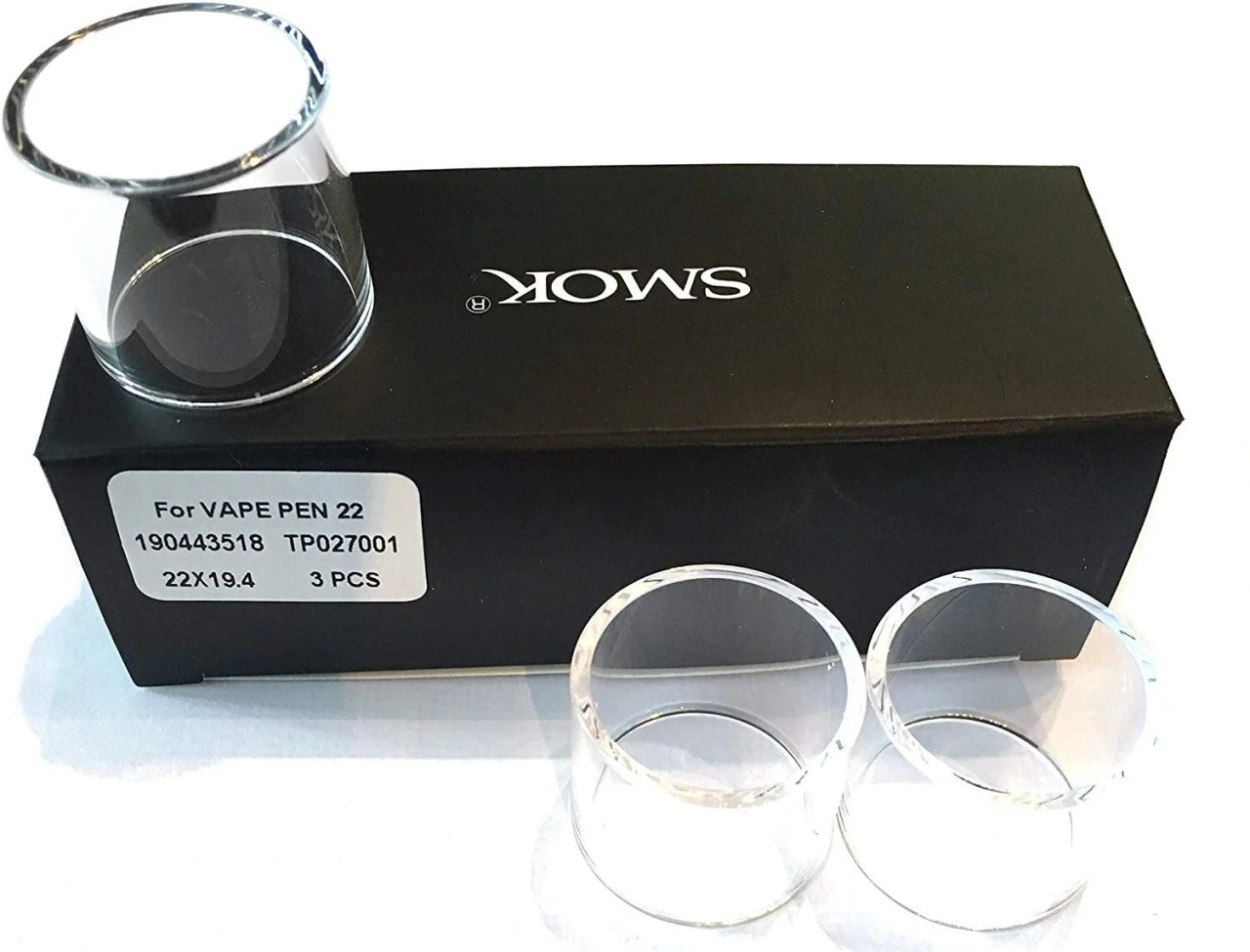 TFV8 Big Baby Replacement Glass (3/pk) | Smok TFV8 Big Baby Replacement Glass (3/pk) | Smok