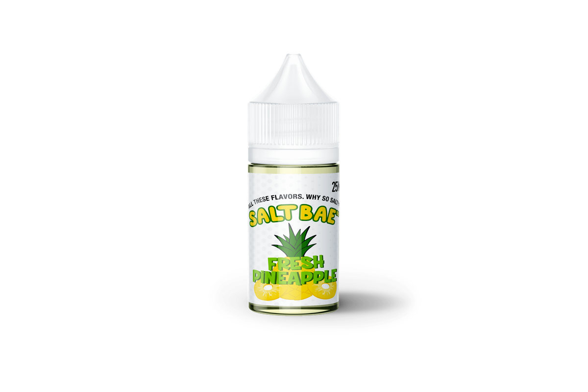 Fresh Pineapple | Salt Bae 50 EJuice | Vapecentric Fresh Pineapple | Salt Bae 50 EJuice | Vapecentric