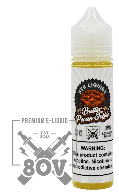 Butter Pecan Toffee | Pye by 80V Beantown | Vapecentric Butter Pecan Toffee | Pye by 80V Beantown | Vapecentric