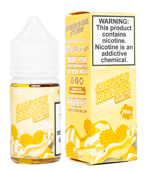 Vanilla SALT | Custard Monster by Jam Monster | 30ml (Super Deal)