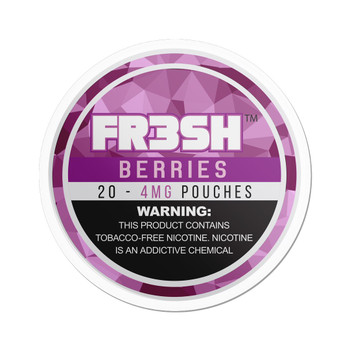 Berries | FR3SH Tobacco Free Nicotine pouches | 4mg & 6mg options Berries | FR3SH Tobacco Free Nicotine pouches | 4mg & 6mg options