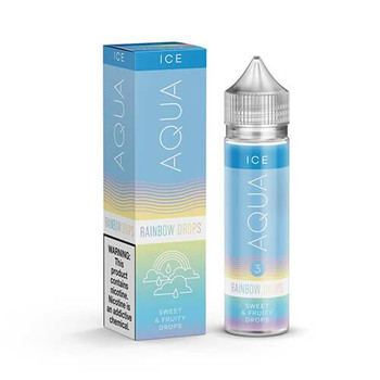 Drops Menthol / Rainbow Drops Ice   | Aqua eJuice | 60ml | 6mg (Closeout)