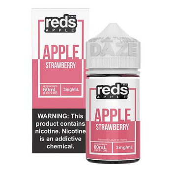 Reds Strawberry | Reds Apple Ejuice by 7 Daze | 60ml (Closeout) Reds Strawberry | Reds Apple Ejuice by 7 Daze | 60ml (Closeout)