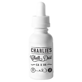 Mustache Milk | Charlie's Chalk Dust - White Label | 60ml Mustache Milk | Charlie's Chalk Dust - White Label | 60ml
