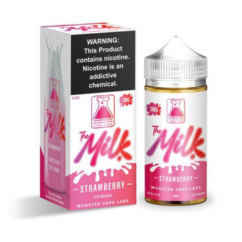 Strawberry | The Milk by Monster Vape Labs | 100ml (Super Deal)