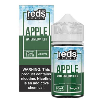 Reds Watermelon Iced  | Reds Apple Ejuice by 7 Daze | 60ml | 6mg (Super Deal)
