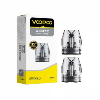 Vmate Top Fill Cartridge Pod (2/pk) | Voopoo | 3ml | 0.4ohm