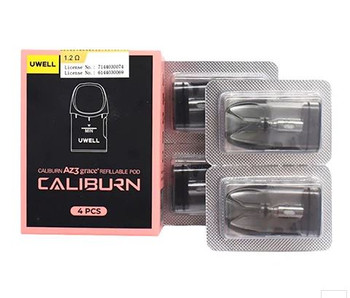 Caliburn AZ3 Grace Refillable Pod (4 Pack) | Uwell | 1.2ohm