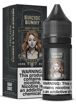 Mother's Milk & Cookies SALT ( Strawberry Custard & Cookies) | Suicide Bunny | 30ml