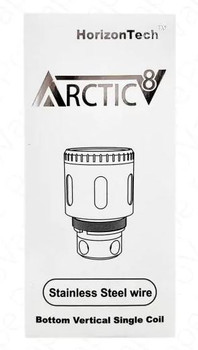 Arctic V8 Bottom Vertical Single Replacement Coil (5/pk) | Horizon Tech | 0.5ohm