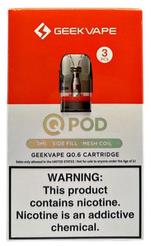 Q Series Side Fill Pod (3/pk) | Geek Vape