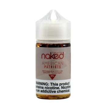 American Patriot | Naked 100 (Tobacco) by The Schwartz | 60ml | 3mg  (Super Deal)