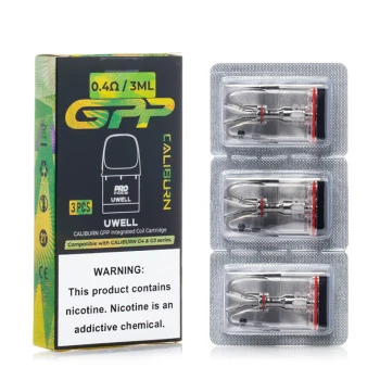 Caliburn GPP 3ml Replacement Pod Cartridge (3/PK) | Uwell |Side Refill | 0.6ohm