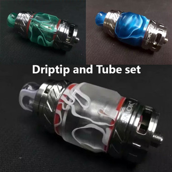 Replacement Tube & Driptip Set - For Smok TFV8 Big Baby Replacement Tube & Driptip Set - For Smok TFV8 Big Baby