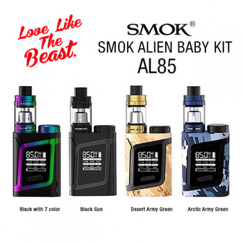 AL85 Alien 85 Baby 85W TC Vape Mod Full Starter Kit | Smok AL85 Alien 85 Baby 85W TC Vape Mod Full Starter Kit | Smok