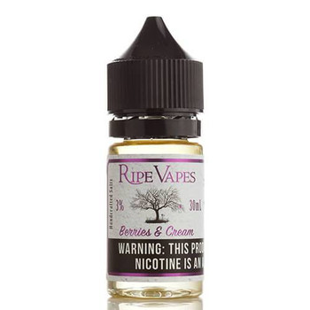 Berries and Cream | Ripe Vape Salts eJuice | 30ml (closeout) Berries and Cream | Ripe Vape Salts eJuice | 30ml (closeout)