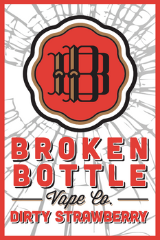 Dirty Strawberry | Broken Bottle Vape Co. | 100ml (Super Deal)