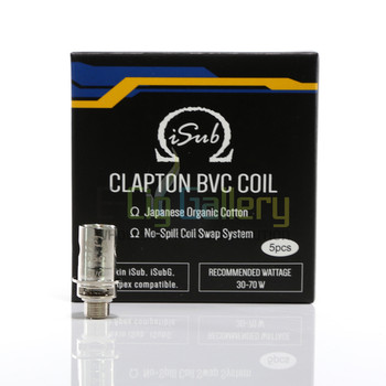 Innokin iSub Clapton BVC Replacement  0.5ohm  Coils (5-Pack) | Innokin 