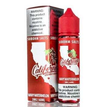 Wavy Watermelon | California Grown E-Liquids | 60ml (closeout)
